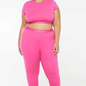 Savage X Fenty Cotton crop and leggings sleep set